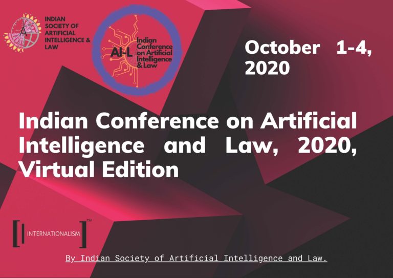 Indian Conference on Artificial Intelligence and Law, 2020
