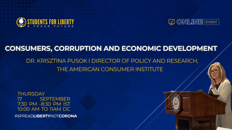 SASFL’s Speaker Session on ‘Consumers, Corruption and Economic Development’