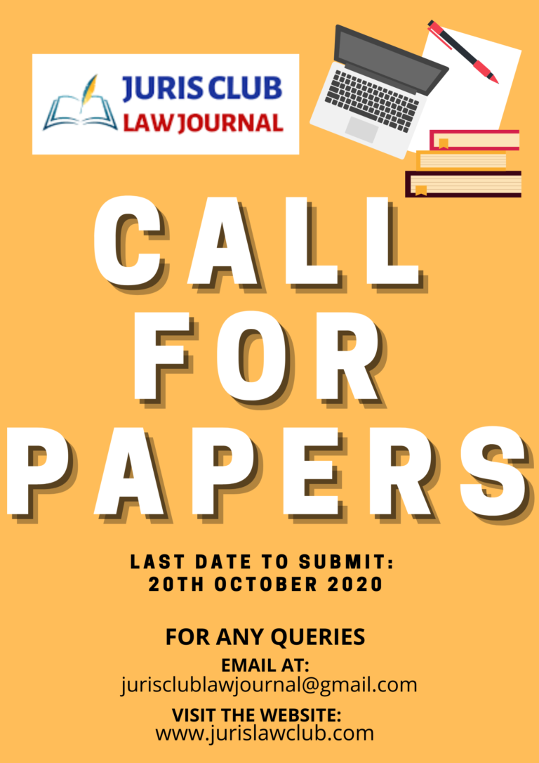 JCLJ Volume 1, 2020