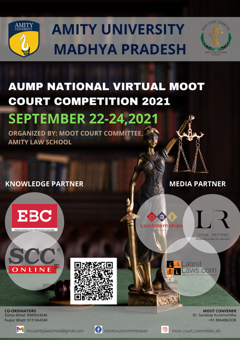 AUMP National Virtual Moot Court Competition, 2021