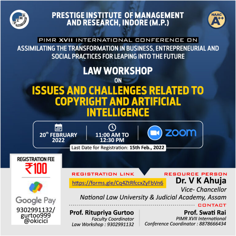 Issue and Challenges related to Copyright and Artificial Intelligence