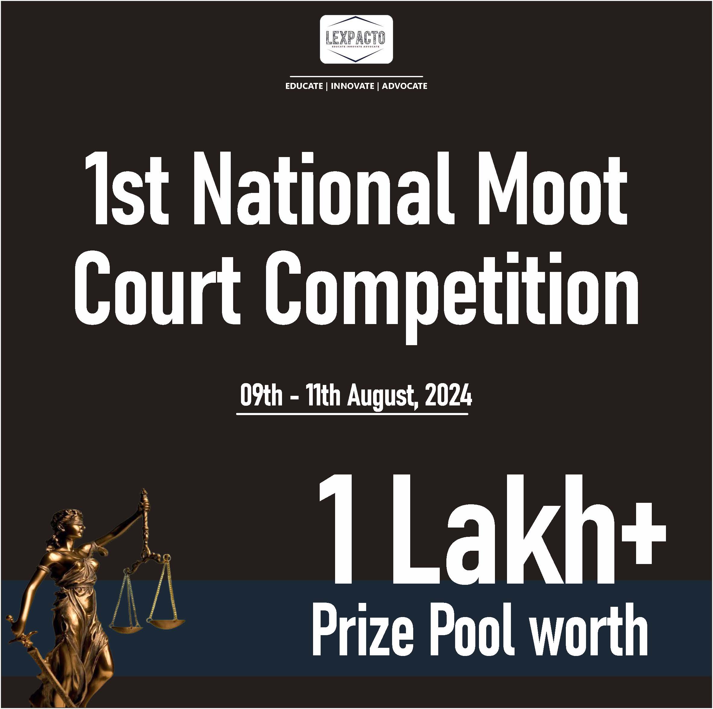 1st National Moot Court Competition by LexPacto