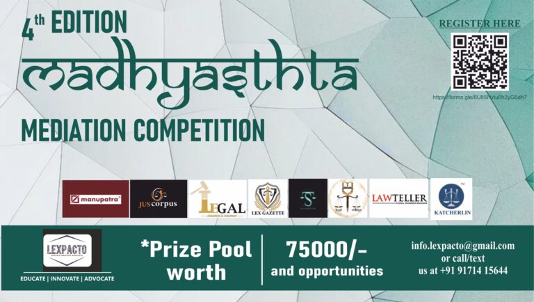 4th Madhyastha-Mediation Competition