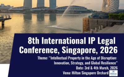 8th International IP Legal Conference Singapore, 2026